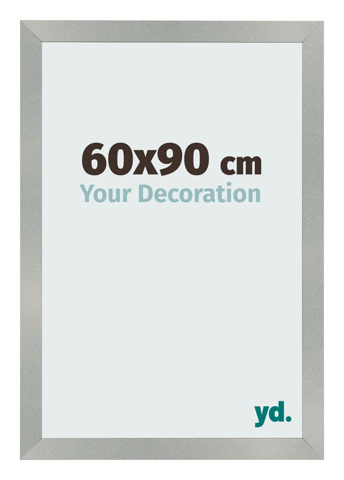 Bilderrahmen 60x90cm Aluminium Gebürstet MDF Bologna Vorne Messe | Yourdecoration.de