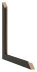 Bilderrahmen 60x90cm Antrazit MDF Bologna Detail Querschnitte GT | Yourdecoration.de