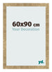 Bilderrahmen 60x90cm Gold Antik MDF Bologna Vorne Messe | Yourdecoration.de