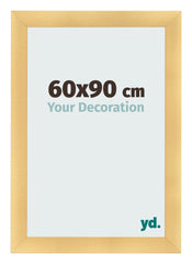 Bilderrahmen 60x90cm Gold Vintage MDF Pisa Vorne Messe | Yourdecoration.de