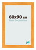 Bilderrahmen 60x90cm Orange MDF Pisa Vorne Messe | Yourdecoration.de