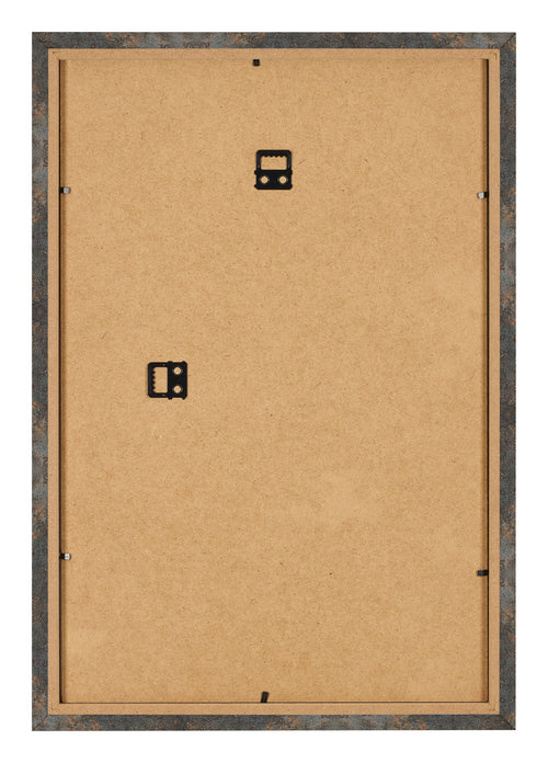Bilderrahmen 60x90cm Oxidiertes Metall MDF Bologna Ruckseite | Yourdecoration.de