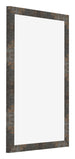 Bilderrahmen 60x90cm Oxidiertes Metall MDF Bologna Vorne Schrag | Yourdecoration.de
