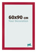 Bilderrahmen 60x90cm Rot MDF Bologna Vorne Messe | Yourdecoration.de