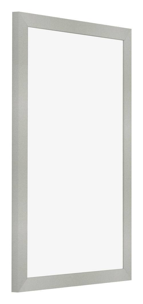 Bilderrahmen 60x90cm Silber Matt MDF Bologna Vorne Schrag | Yourdecoration.de