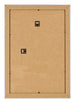 Bilderrahmen 60x90cm Silber Schwarz Gewischt MDF Pisa Ruckseite | Yourdecoration.de