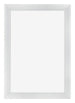 Bilderrahmen 60x90cm Silber Schwarz Gewischt MDF Pisa Vorne | Yourdecoration.de