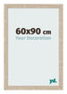 Bilderrahmen 60x90cm Sonoma Eiche MDF Bologna Vorne Messe | Yourdecoration.de