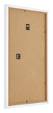 Bilderrahmen 60x90cm Weiss Matt MDF Bologna Ruckseite Schrag | Yourdecoration.de