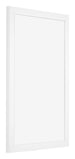 Bilderrahmen 60x90cm Weiss Matt MDF Bologna Vorne Schrag | Yourdecoration.de