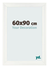 Bilderrahmen 60x90cm Weiß Vintage MDF Pisa Vorne Messe | Yourdecoration.de