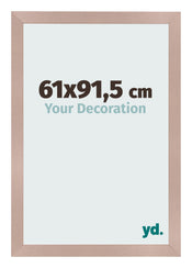 Bilderrahmen 61x91 5 cm Altrosa MDF Bologna Vorne Messe | Yourdecoration.de
