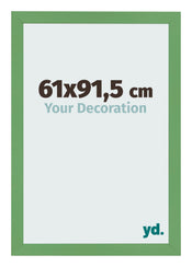 Bilderrahmen 61x91 5 cm Grun MDF Bologna Vorne Messe | Yourdecoration.de