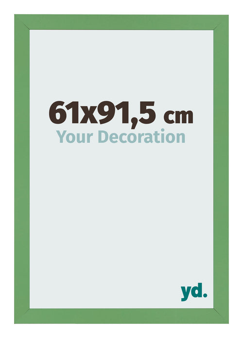 Bilderrahmen 61x91 5 cm Grun MDF Bologna Vorne Messe | Yourdecoration.de