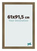 Bilderrahmen 61x91 5cm Bronze Dekor MDF Bologna Vorne Messe | Yourdecoration.de
