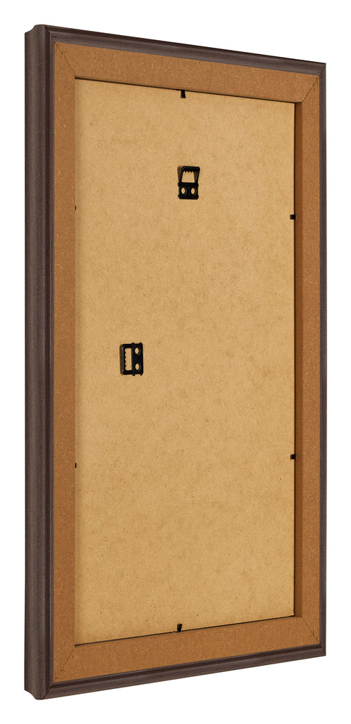 Bilderrahmen 61x91 5cm Eiche Dunkel MDF Lazio Ruckseite Schrag | Yourdecoration.de