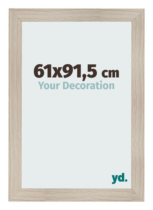 Bilderrahmen 61x91 5cm Eiche Rustikal MDF Pisa Vorne Messe | Yourdecoration.de
