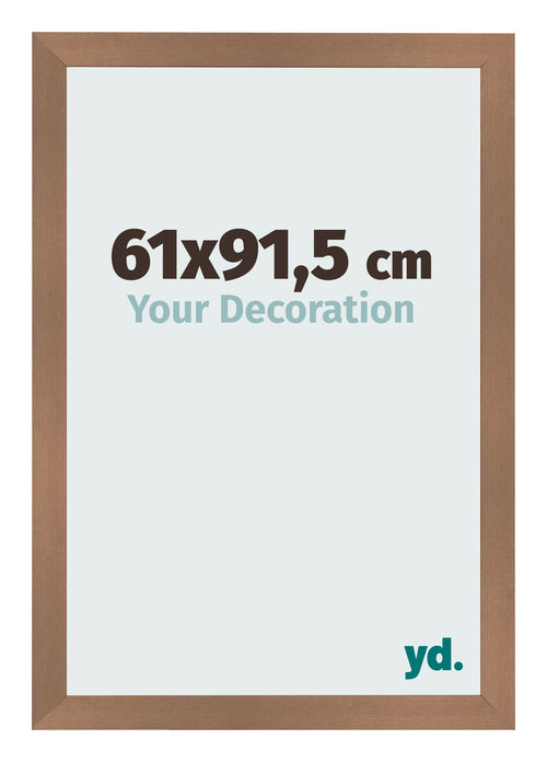 Bilderrahmen 61x91 5cm Kupfer Dekor MDF Bologna Vorne Messe | Yourdecoration.de