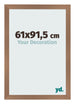 Bilderrahmen 61x91 5cm Kupfer Dekor MDF Bologna Vorne Messe | Yourdecoration.de