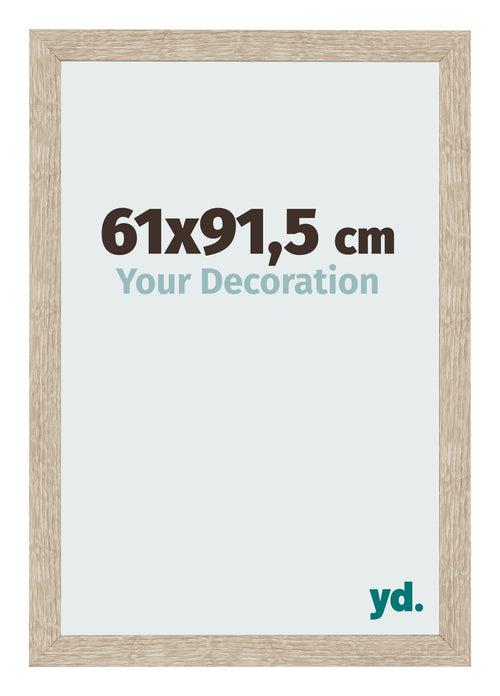 Bilderrahmen 61x91 5cm Sonoma Eiche MDF Bologna Vorne Messe | Yourdecoration.de