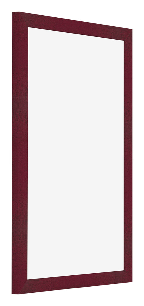 Bilderrahmen 61x91 5cm Weinrot Gewischt MDF Bologna Vorne Schrag | Yourdecoration.de