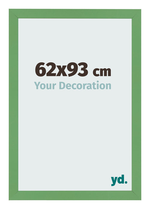 Bilderrahmen 62x93 cm Grun MDF Bologna Vorne Messe | Yourdecoration.de