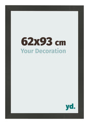 Bilderrahmen 62x93cm Antrazit MDF Bologna Vorne Messe | Yourdecoration.de