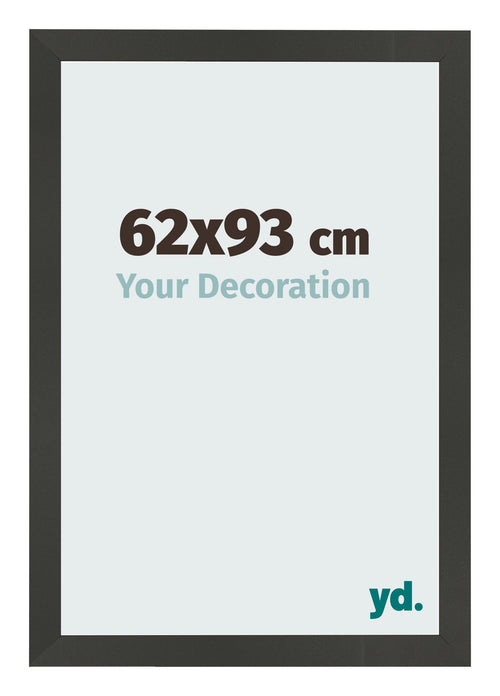 Bilderrahmen 62x93cm Antrazit MDF Bologna Vorne Messe | Yourdecoration.de