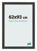 Bilderrahmen 62x93cm Antrazit MDF Bologna Vorne Messe | Yourdecoration.de