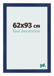 Bilderrahmen 62x93cm Dunkelblau Gewischt MDF Bologna Vorne Messe | Yourdecoration.de
