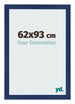 Bilderrahmen 62x93cm Dunkelblau Gewischt MDF Bologna Vorne Messe | Yourdecoration.de