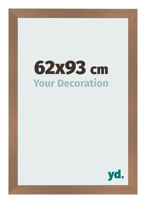 Bilderrahmen 62x93cm Kupfer Dekor MDF Bologna Vorne Messe | Yourdecoration.de
