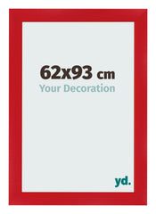 Bilderrahmen 62x93cm Rot MDF Pisa Vorne Messe | Yourdecoration.de