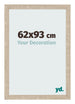 Bilderrahmen 62x93cm Sonoma Eiche MDF Bologna Vorne Messe | Yourdecoration.de