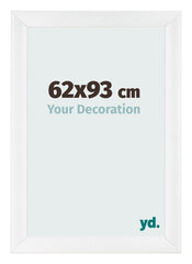 Bilderrahmen 62x93cm Weiß Vintage MDF Pisa Vorne Messe | Yourdecoration.de