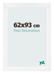 Bilderrahmen 62x93cm Weiß Vintage MDF Pisa Vorne Messe | Yourdecoration.de