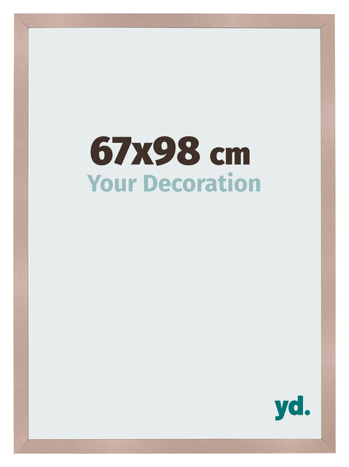 Bilderrahmen 67x98 cm Altrosa MDF Bologna Vorne Messe | Yourdecoration.de