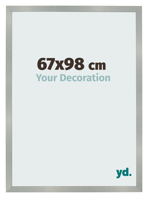 Bilderrahmen 67x98cm Aluminium Gebürstet MDF Bologna Vorne Messe | Yourdecoration.de