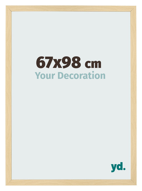 Bilderrahmen 67x98cm Buche Dekor MDF Bologna Vorne Messe | Yourdecoration.de