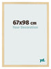Bilderrahmen 67x98cm Buche Dekor MDF Bologna Vorne Messe | Yourdecoration.de