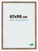 Bilderrahmen 67x98cm Kupfer Dekor MDF Bologna Vorne Messe | Yourdecoration.de