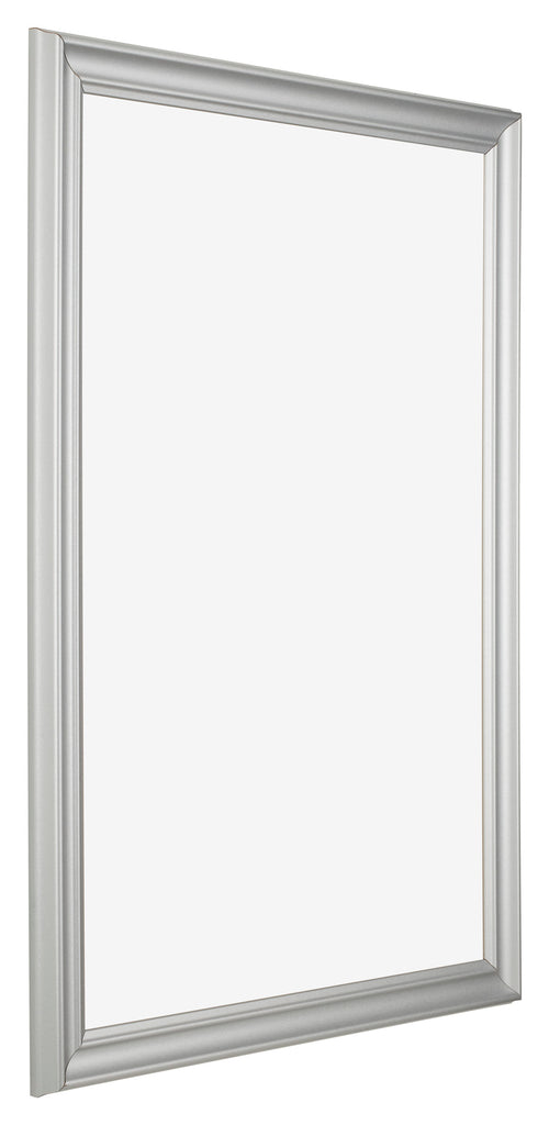 Bilderrahmen 67x98cm Silber Matt MDF Lazio Vorne Schrag | Yourdecoration.de