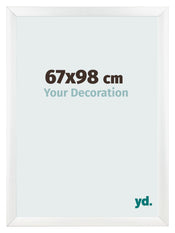 Bilderrahmen 67x98cm Weiß Vintage MDF Pisa Vorne Messe | Yourdecoration.de