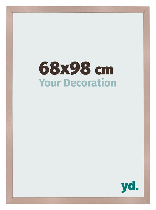 Bilderrahmen 68x98 cm Altrosa MDF Bologna Vorne Messe | Yourdecoration.de