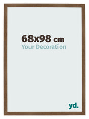 Bilderrahmen 68x98 cm Eiche Rustikal MDF Bologna Vorne Messe | Yourdecoration.de