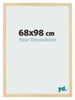 Bilderrahmen 68x98cm Buche Dekor MDF Bologna Vorne Messe | Yourdecoration.de