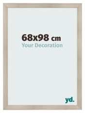 Bilderrahmen 68x98cm Eiche Rustikal MDF Pisa Vorne Messe | Yourdecoration.de