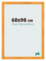 Bilderrahmen 68x98cm Orange MDF Pisa Vorne Messe | Yourdecoration.de