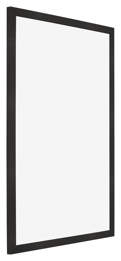 Bilderrahmen 68x98cm Schwarz Matt MDF Bologna Vorne Schrag | Yourdecoration.de