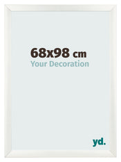 Bilderrahmen 68x98cm Weiß Vintage MDF Pisa Vorne Messe | Yourdecoration.de